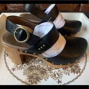 Dansko Mary Jane Heeled Clogs